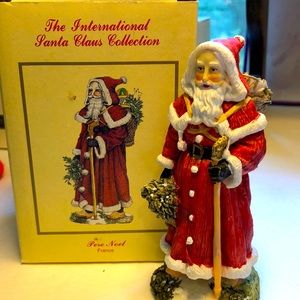 Vintage the international Santa Claus Pere Noel France collection in box